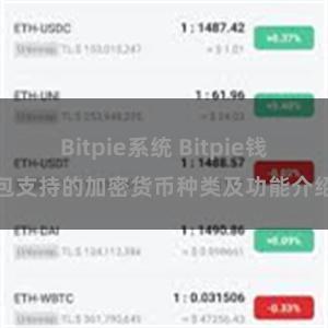 Bitpie系统 Bitpie钱包支持的加密货币种类及功能介绍