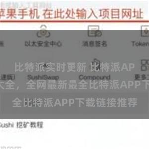 比特派实时更新 比特派APP下载地址大全，全网最新最全比特派APP下载链接推荐