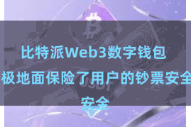 比特派Web3数字钱包  极地面保险了用户的钞票安全